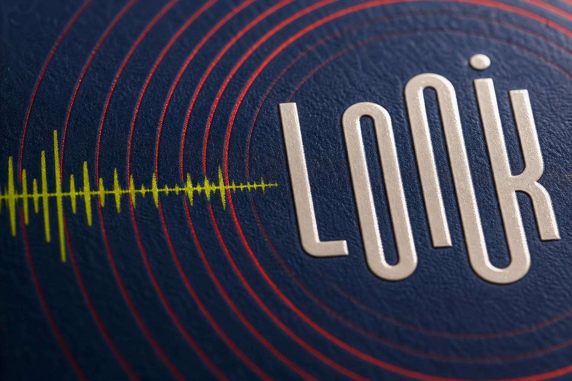 LONK 浪氪：包装字标、声波与表面质感特写