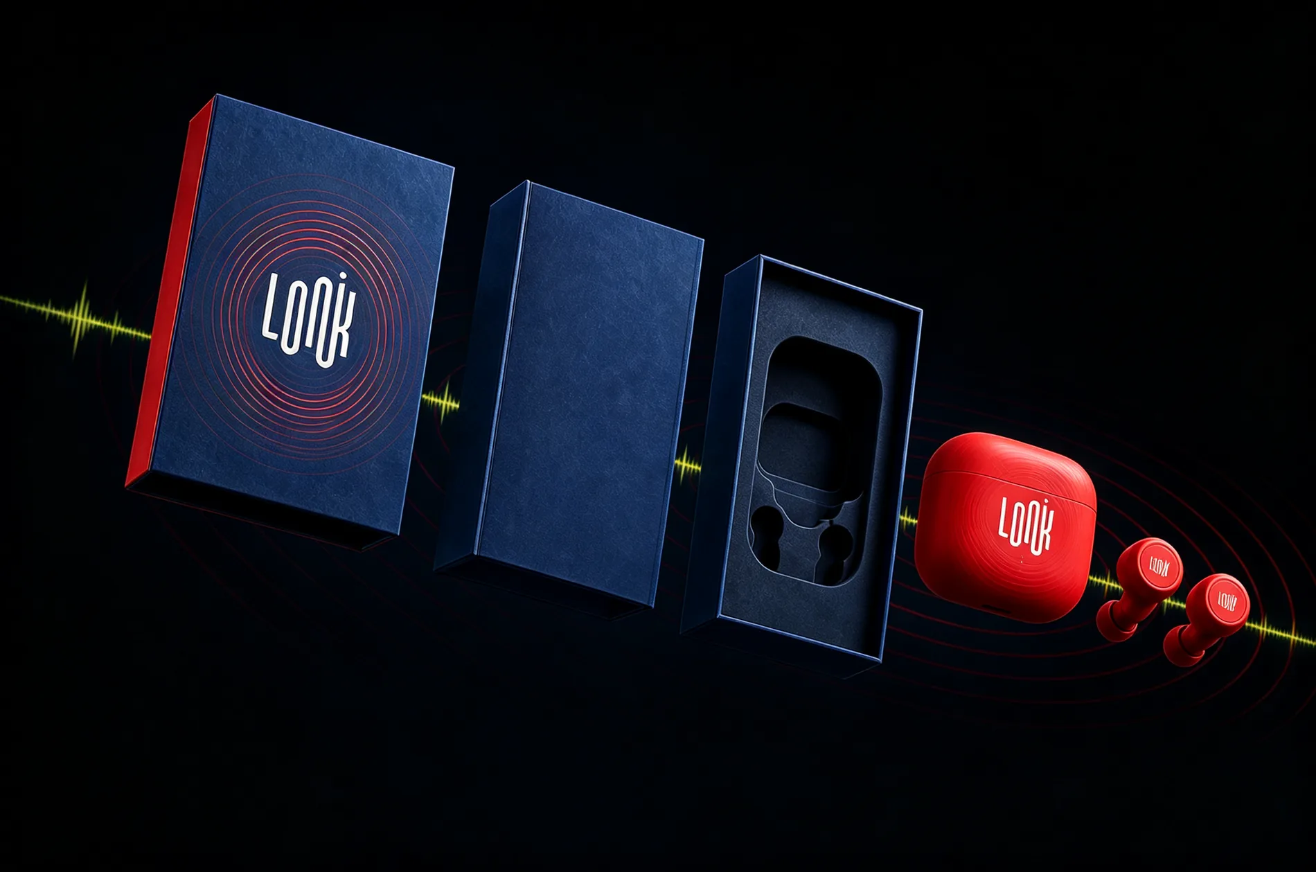 LONK 浪氪：包装结构与内托分层展示